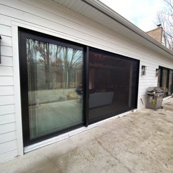 Large Opening Retractable Screen Oakville 1