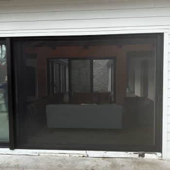 Large Opening Retractable Screen in Oakville 2/3